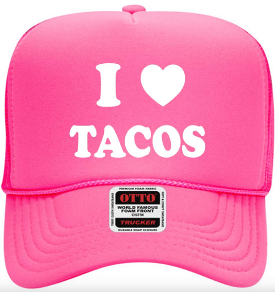 I Love Tacos Trucker Hat