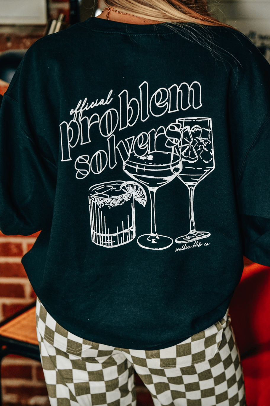 Lets Drink About It Sweatshirt