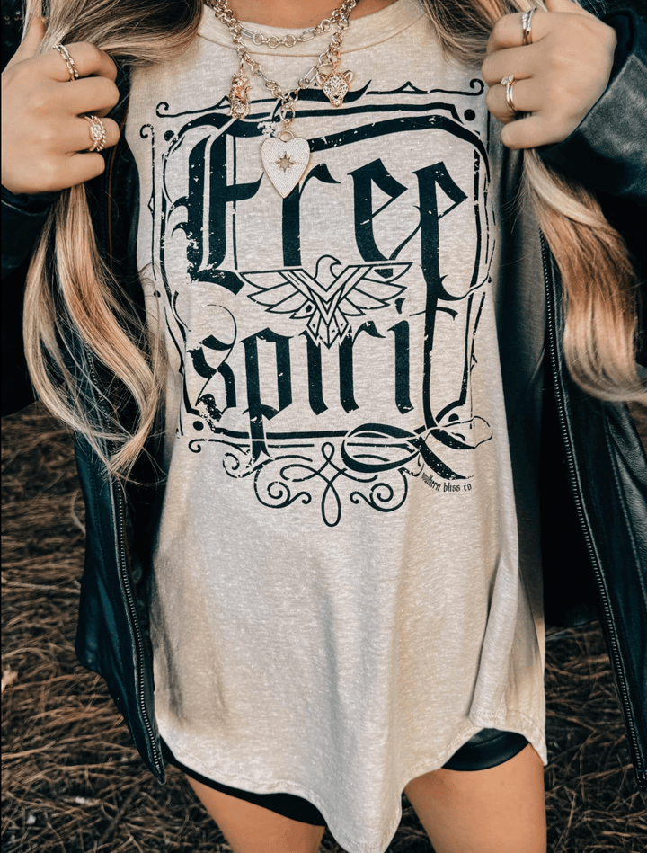 Free Spirit Scoop Tee