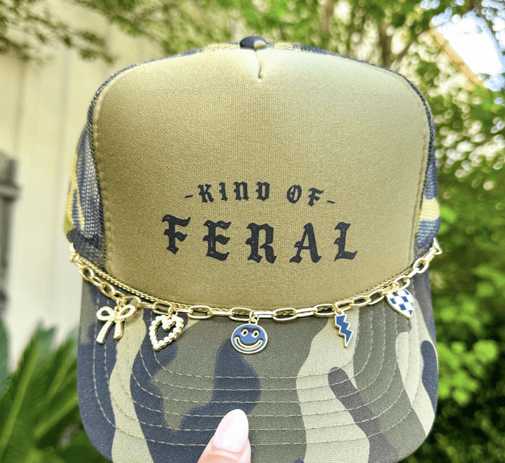 Kind of Feral Two Tone Camo Trucker