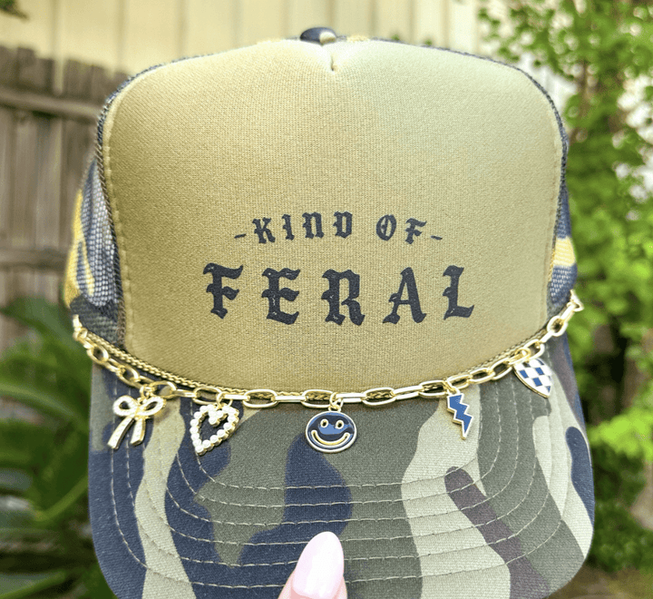Kind of Feral Two Tone Camo Trucker