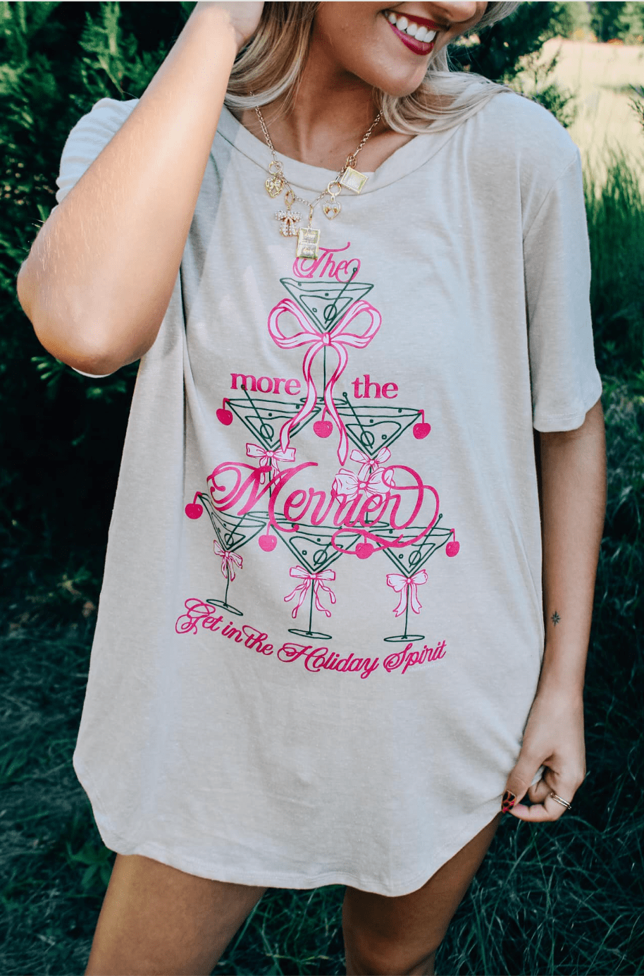 More the Merrier Scoop Tee