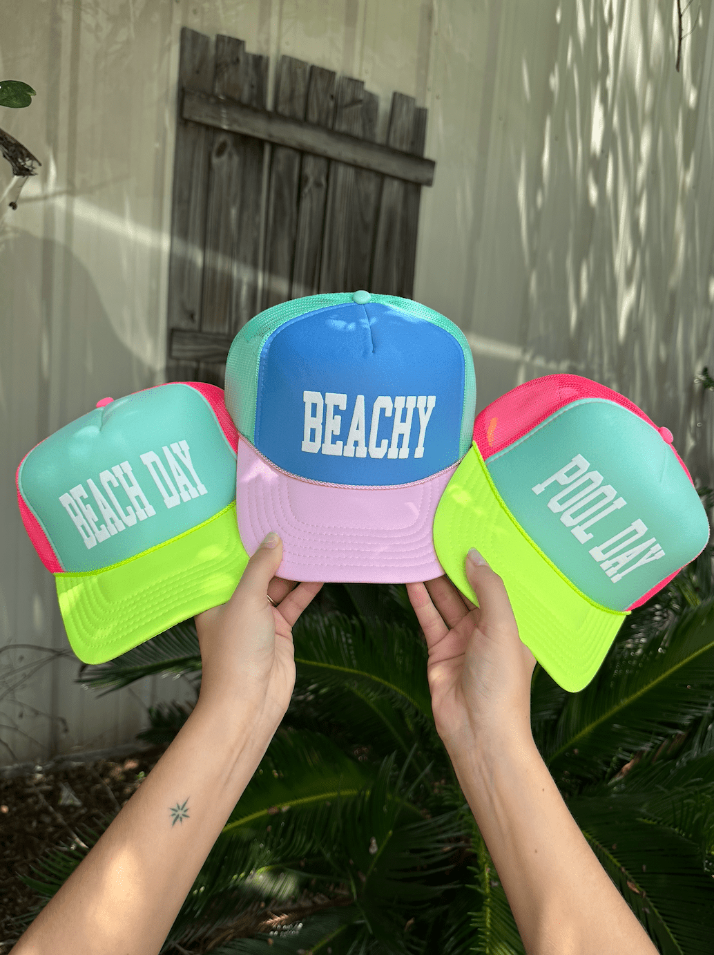 Pool Day Multi-Trucker Hat (Mint)