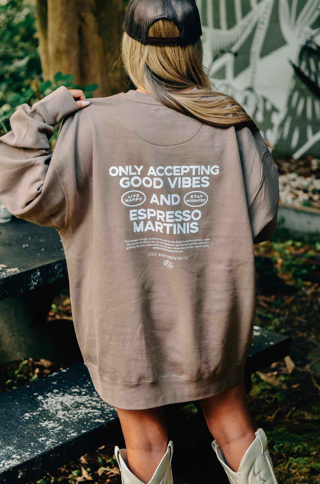 Good Vibes & Espresso Martinis Sweatshirt