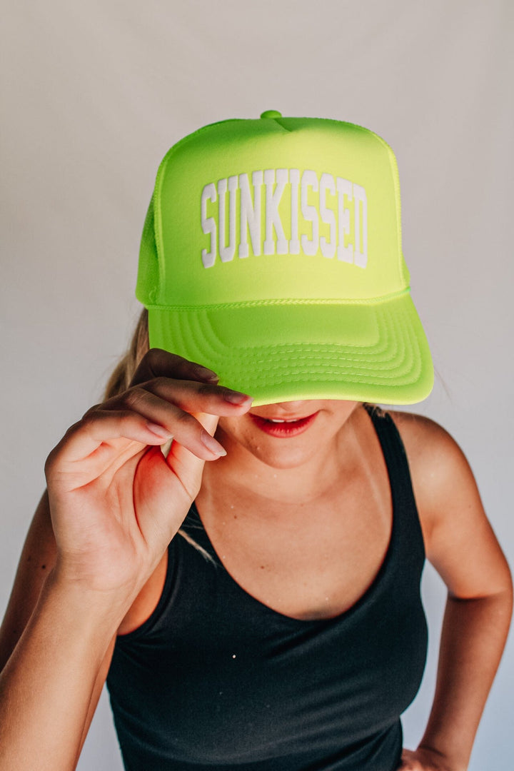 Sunkissed Neon Yellow Trucker Hat