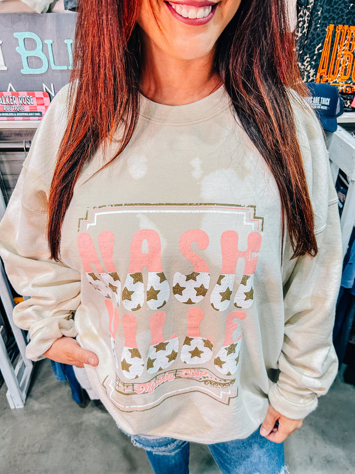 Nashville Tan Bomba Sweatshirt