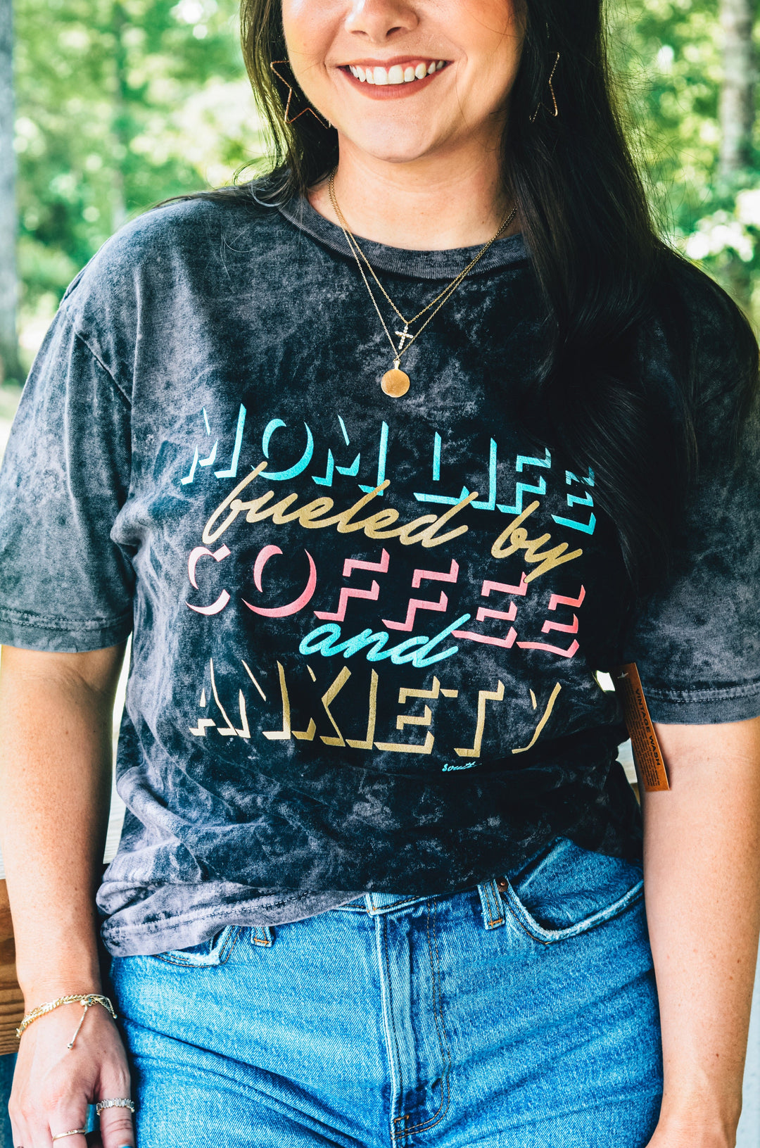 Coffee and Anxiety Tee