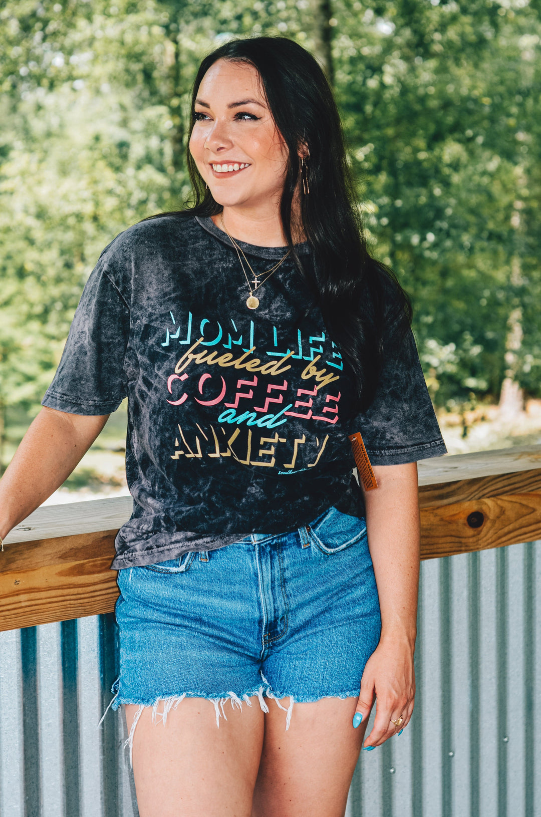 Coffee and Anxiety Tee