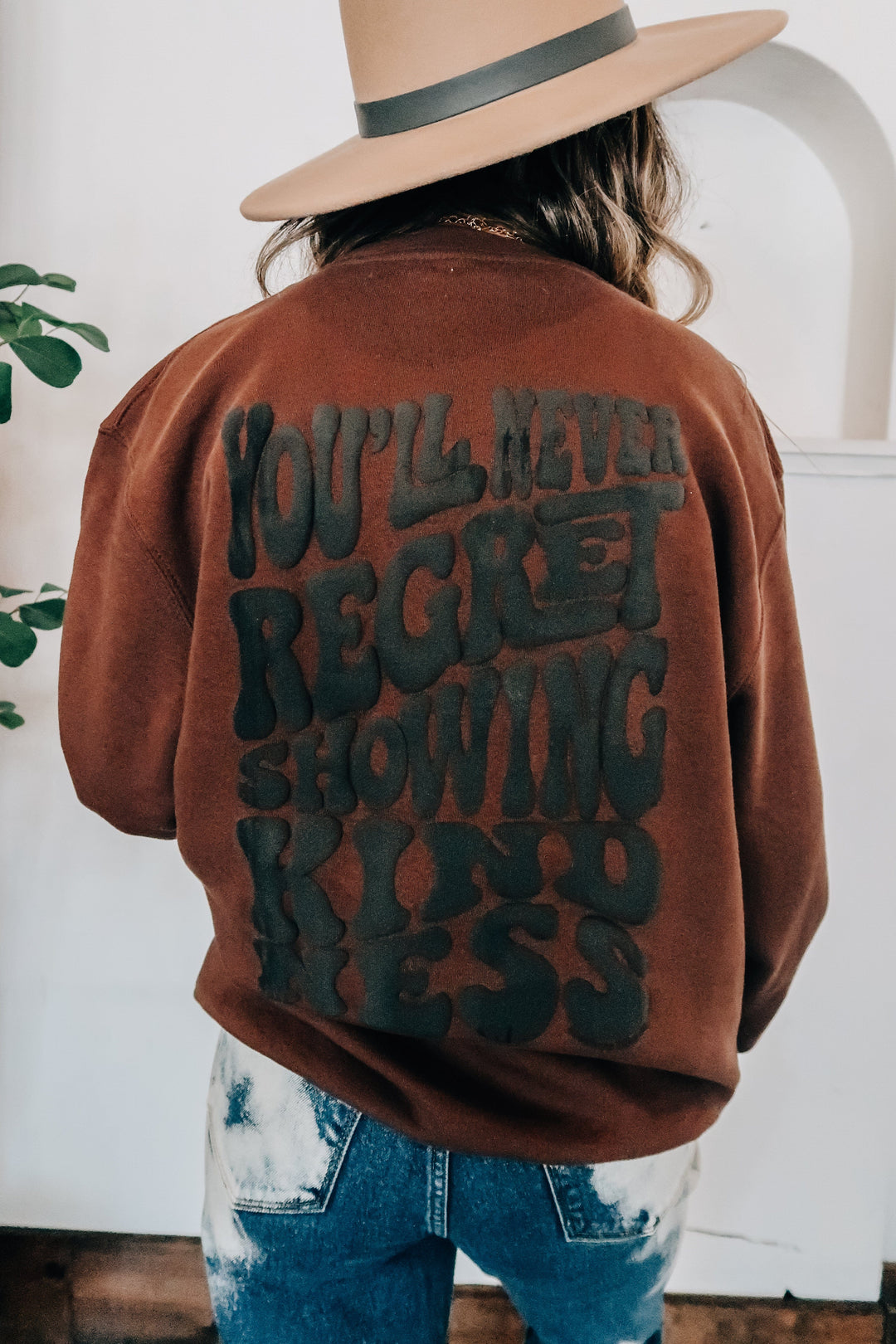 Never Regret Showing Kindness Sweatshirt