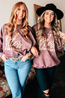 Bless Your Heart Sweatshirt (Ash Grey) – SouthernFarmCo