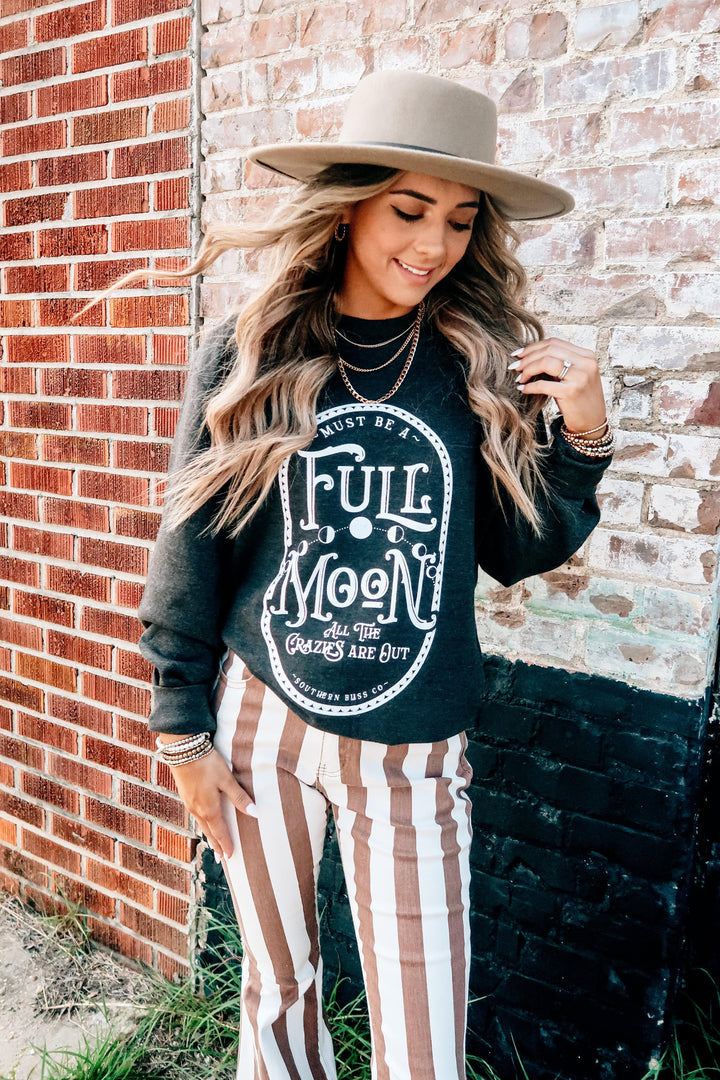 Full Moon Solid Sweatshirt