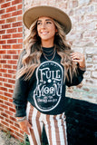 Full Moon Solid Sweatshirt