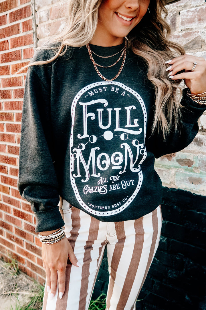 Full Moon Solid Sweatshirt