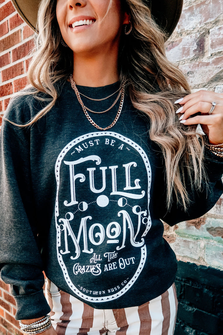 Full Moon Solid Sweatshirt