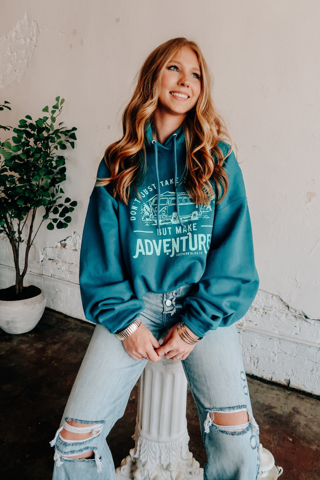 Make Adventures Solid Hoodie