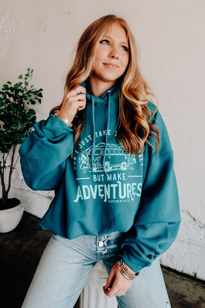 Make Adventures Solid Hoodie