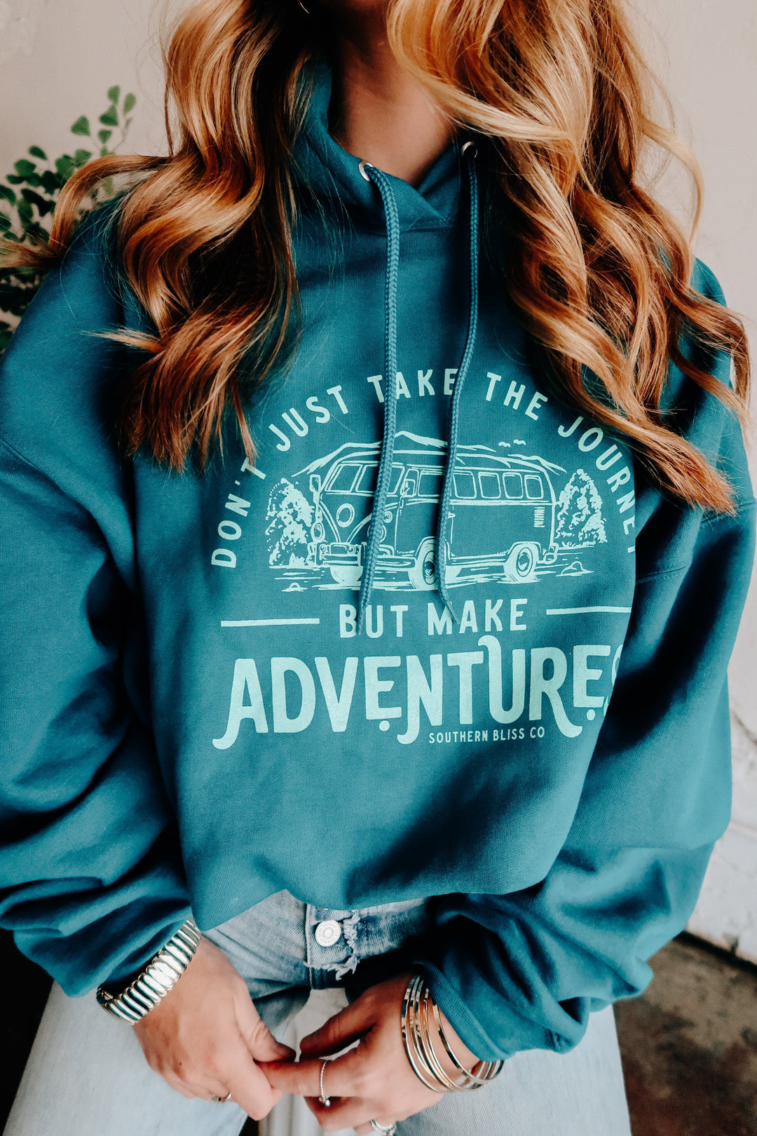 Make Adventures Solid Hoodie