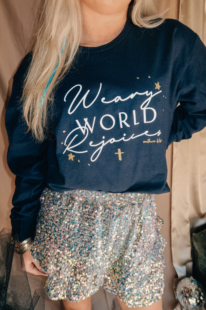 Weary World Rejoices Longsleeve