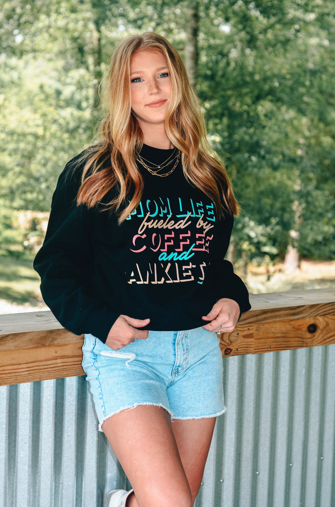 Coffee and Anxiety Sweatshirt