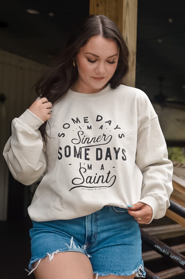 Sinner Saint Solid Sweatshirt