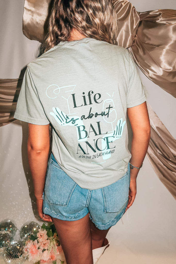 Life is About Balance CC Tee