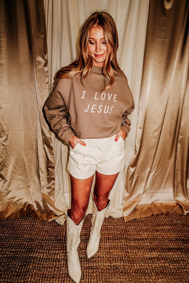 I Love Jesus Sweatshirt