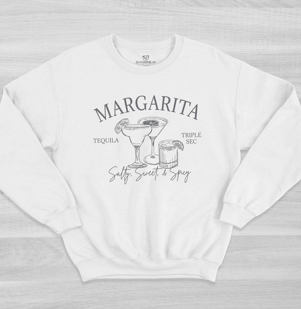 Margarita White Sweatshirt