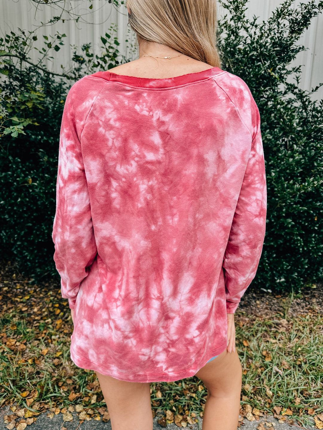 USA Crimson L/S Bomba Tee