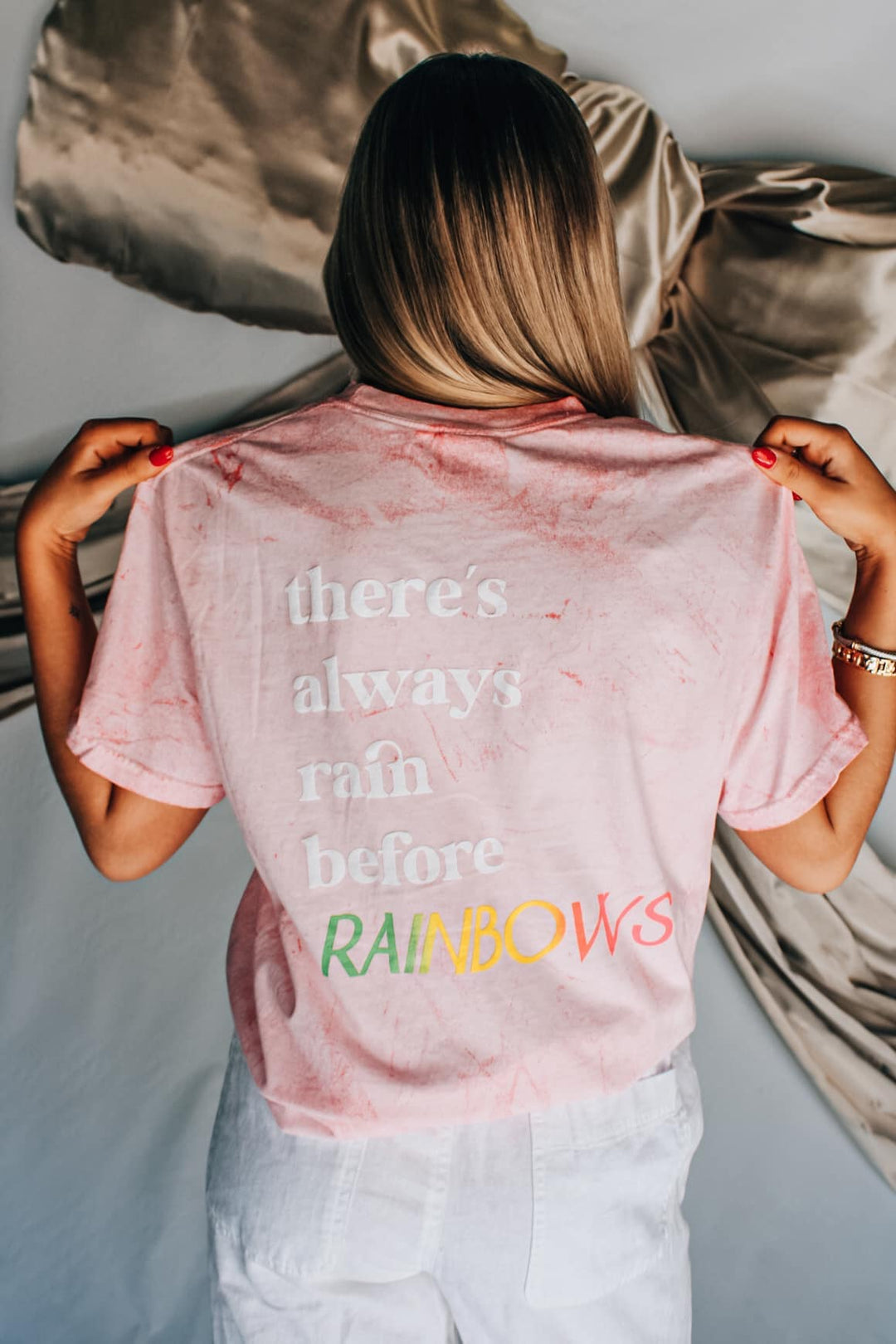 Rainbows Tie Dye Tee