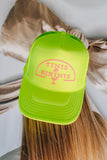 Tinis & Bikinis Neon Yellow Trucker Hat