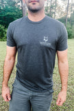 VENTURE MEN'S - With Us Or Against Us Gray Tee