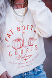 Fat Bottom Gourds Cream Sweatshirt