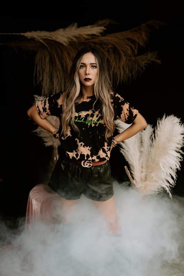 Wicked Witch Bomba Bleached Tee
