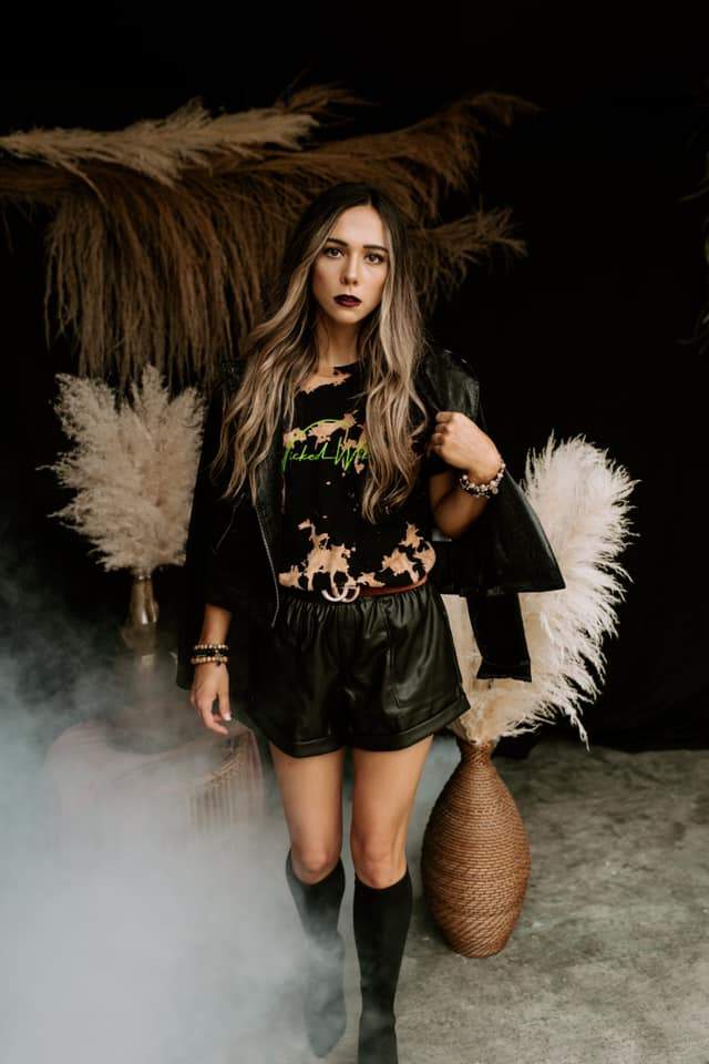Wicked Witch Bomba Bleached Tee