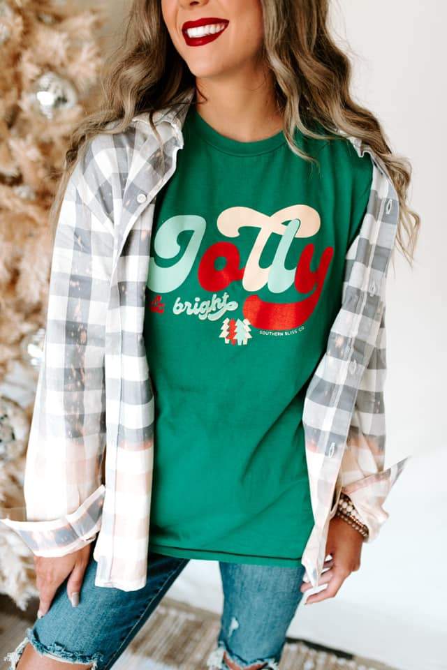 Jolly & Bright Solid Tee