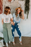 Live and Survive Bleached Tee