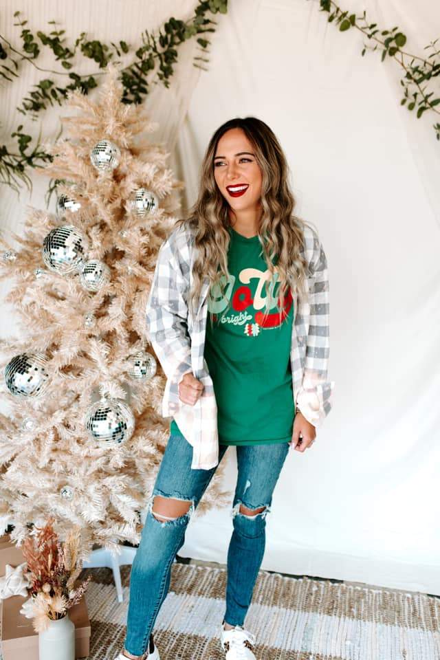 Jolly & Bright Solid Tee