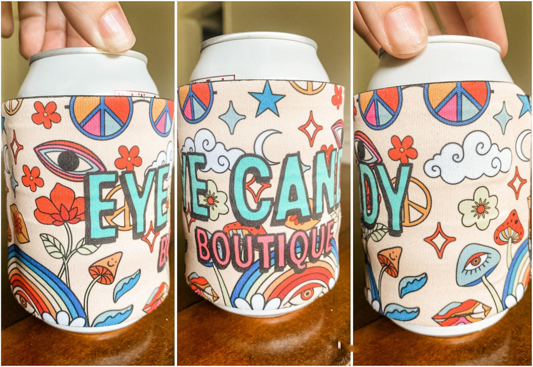 Custom Retro Slap Wrap Koozie