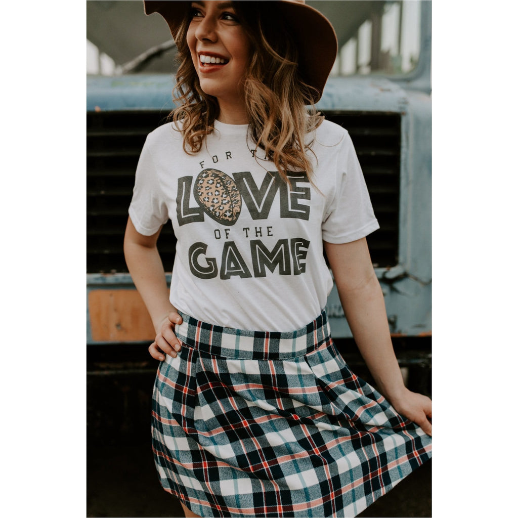 For Love of the Game White Tee