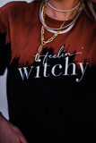 Feelin Witchy Bleached Tee