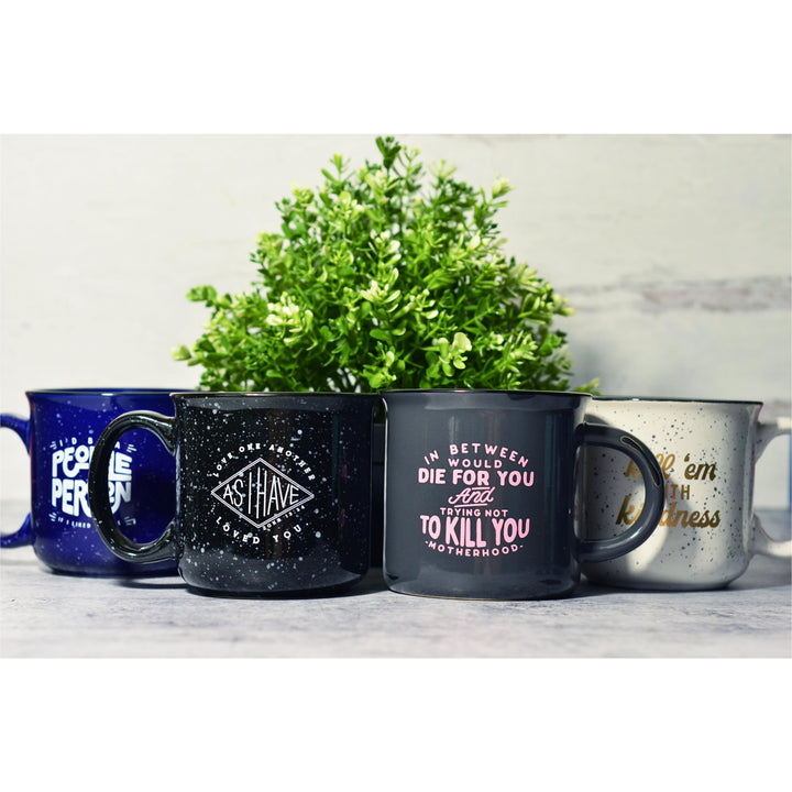 Love One Another Campfire Mug