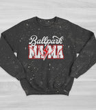 Ballpark Mama Bleached Sweatshirt