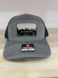 VENTURE  - Rectangle Forrest Grey/Green Hat