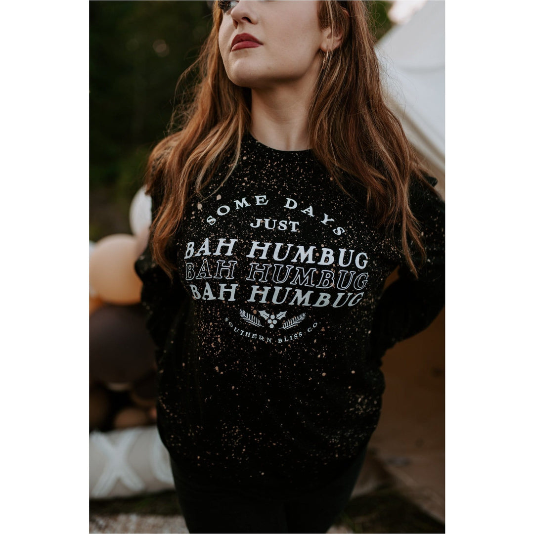 Bah Humbug Bleached Longsleeve