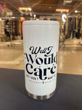 Would Care Light Blue Can Cooler
