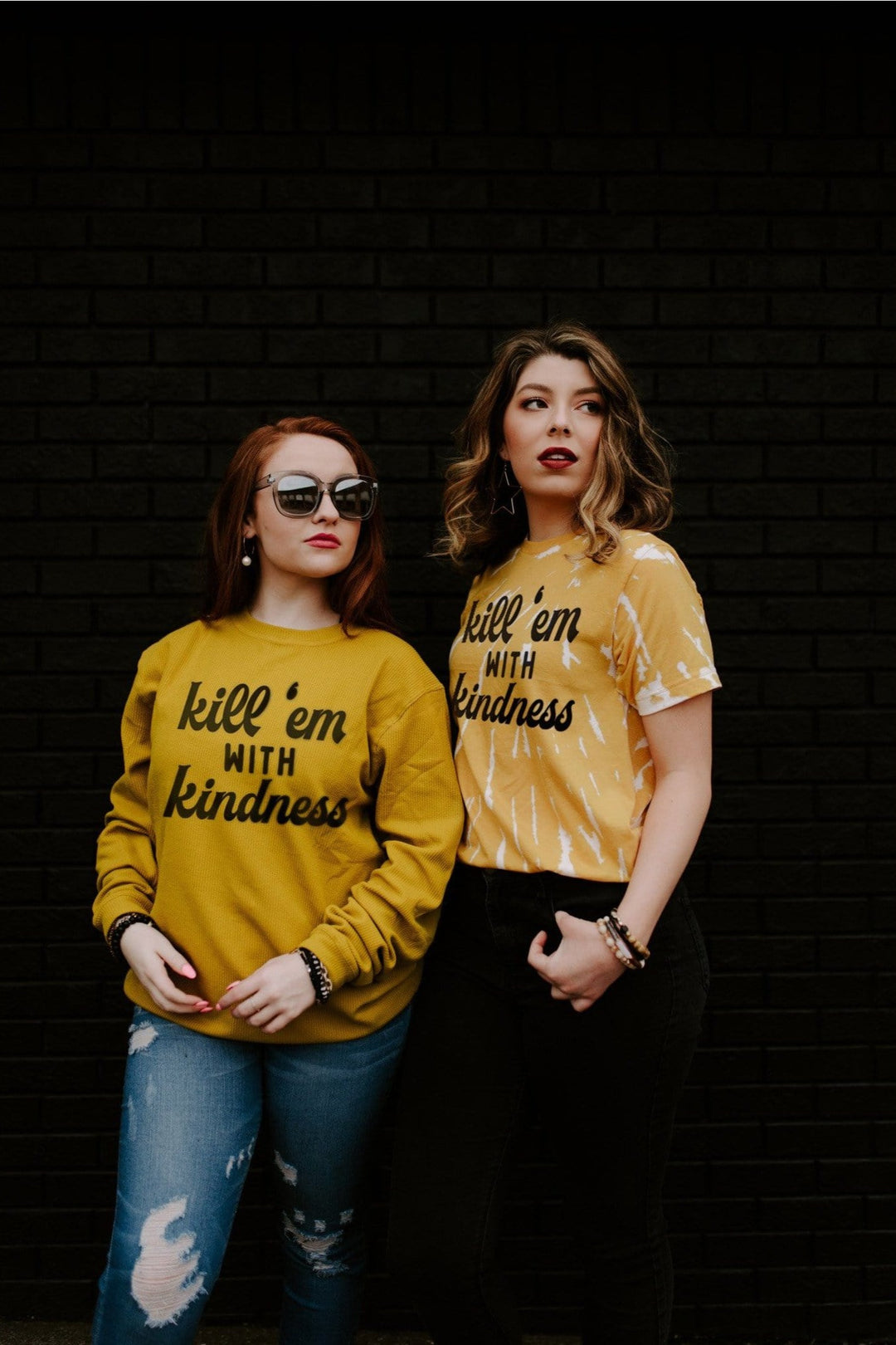 Kill 'Em With Kindness Tie Dye Tee