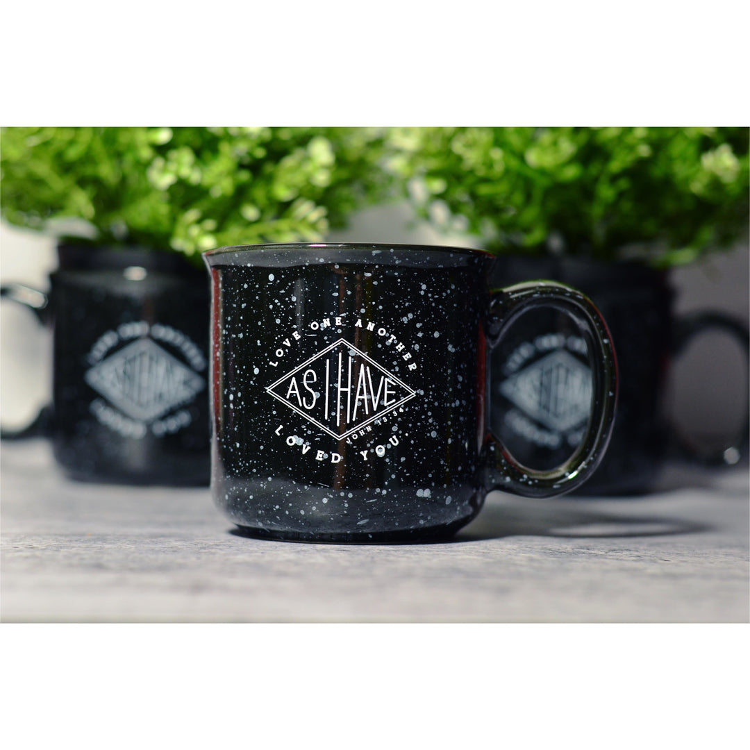 Love One Another Campfire Mug