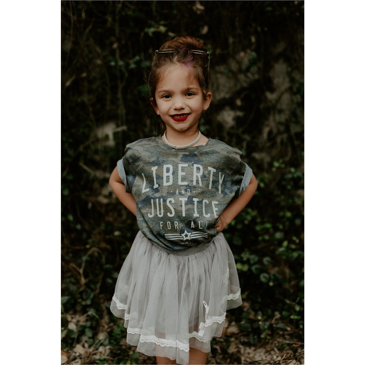 Liberty and Justice Camo Youth