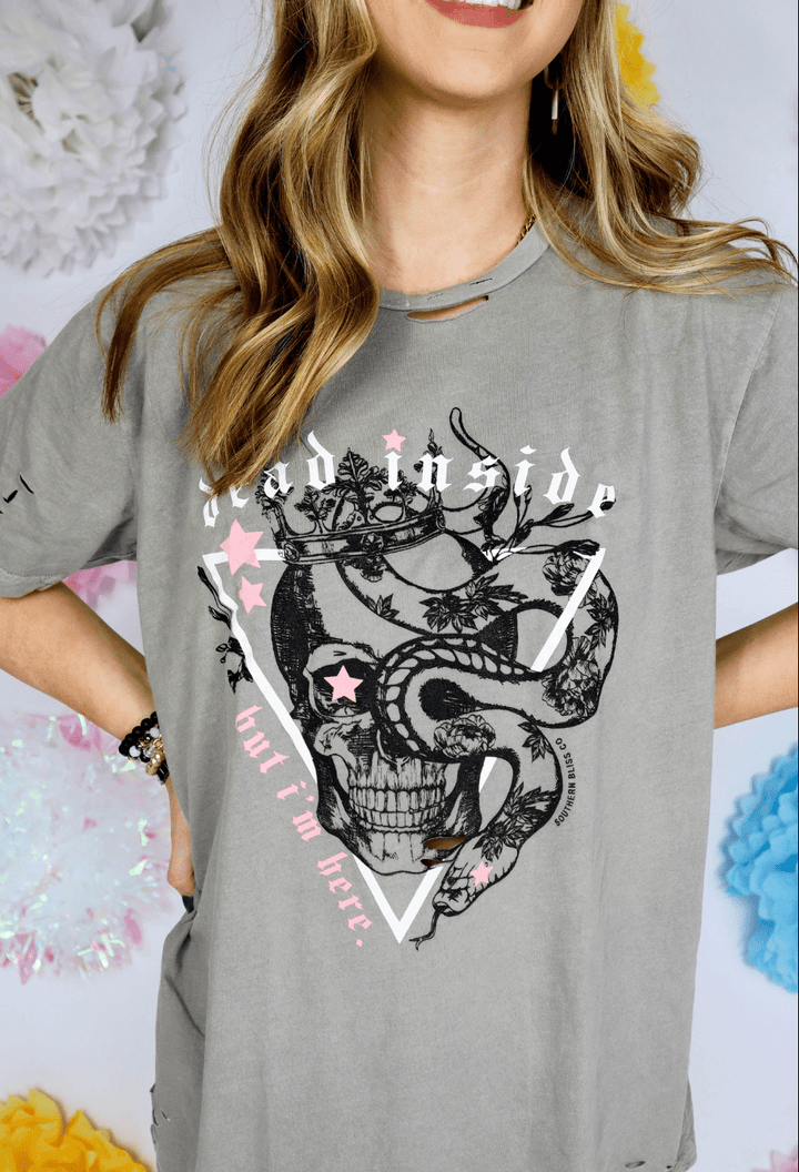 Dead Inside Cut Tee