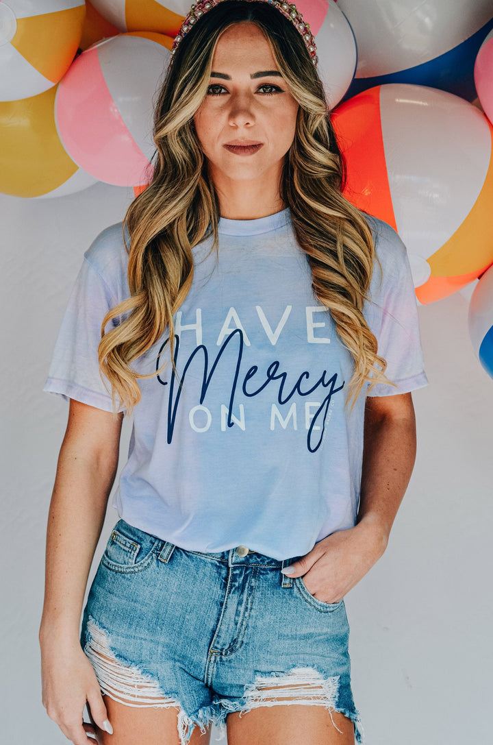 Have Mercy On Me Tie Dye Burnout